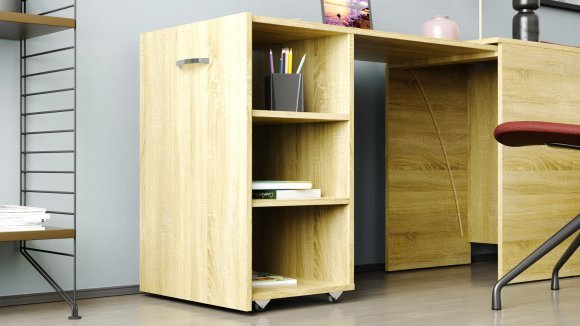 Стіл-тумба трансформер Смарт 1/1 Ferrum-decor 750x1450x500 ДСП Дуб Сонома 16 мм (FRD-105070) Стіл-тумба трансформер Смарт 1/1 Ferrum-decor 750x1450x500 ДСП Дуб Сонома 16 мм (FRD-105070)