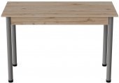 Стіл кухонний Ferrum-decor Беніта 75x120x80 Сірий ДСП Сан-Марино 16мм (FRD-105648)