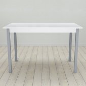 Стіл кухонний Ferrum-decor Маріо 75x120x70 Сірий ДСП Біле 16мм (FRD-106201)