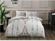 Постільна білизна ранфорс Zahara bordo v06 бордовий євро 200х220 см