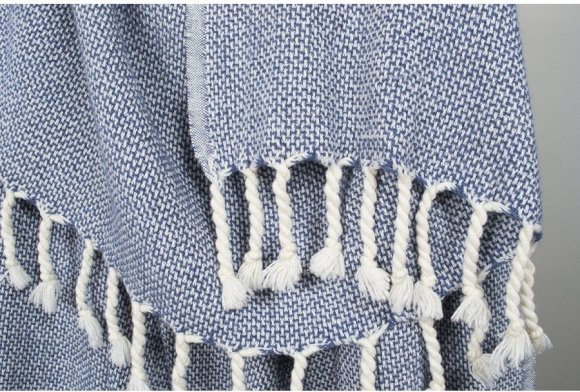 Плед-накидка Wool Basket indigo синій 120х175 см 2000022200868 Плед-накидка Wool Basket indigo синій 120х175 см 2000022200868