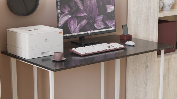 Комп'ютерний стіл Ferrum-decor Ханна 75x100x60 білий ДСП Сосна Кембра 16мм (FRD-103994) Комп'ютерний стіл Ferrum-decor Ханна 75x100x60 білий ДСП Сосна Кембра 16мм (FRD-103994)