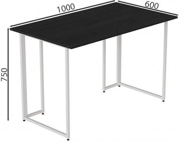 Комп'ютерний стіл Ferrum-decor Ханна 75x100x60 білий ДСП Сосна Кембра 16мм (FRD-103994) Комп'ютерний стіл Ferrum-decor Ханна 75x100x60 білий ДСП Сосна Кембра 16мм (FRD-103994)
