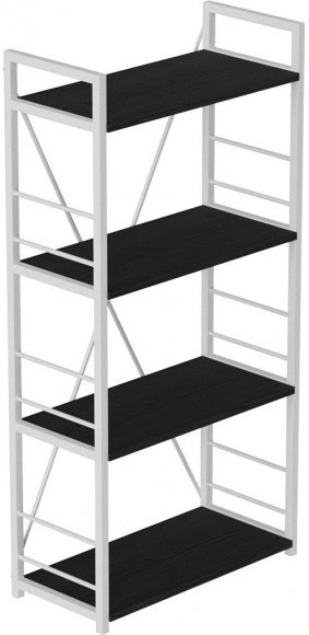 Етажерка 4/60 Ferrum-decor Серії Конект 120x60x28 білий ДСП Сосна Кембра 16мм (FRD-104247)