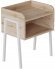 Тумба модульна Ferrum-decor Джузі 540x450x320 метал Білий ДСП Дуб Сан-Марино 16 мм (FRD-102976) Тумба модульна Ferrum-decor Джузі 540x450x320 метал Білий ДСП Дуб Сан-Марино 16 мм (FRD-102976)