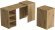 Стіл-тумба трансформер Смарт 1/1 Ferrum-decor 750x1450x500 ДСП Дуб Артизан 16 мм (FRD-105072)