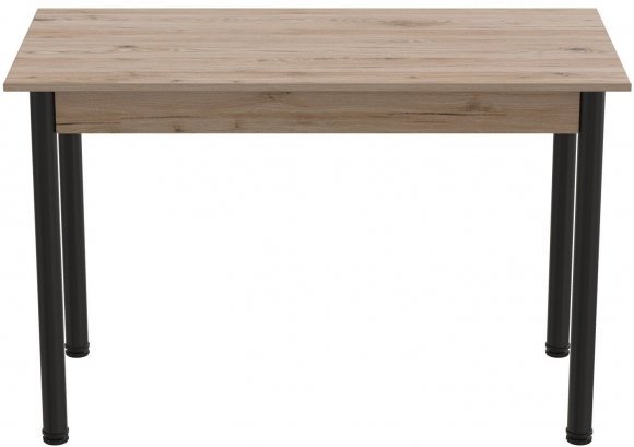 Стіл кухонний Ferrum-decor Беніта 75x120x80 Чорний ДСП Сан-Марино 16мм (FRD-105649) Стіл кухонний Ferrum-decor Беніта 75x120x80 Чорний ДСП Сан-Марино 16мм (FRD-105649)