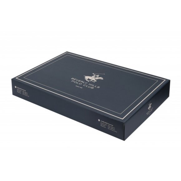 Постільна білизна BHPC 019 Blue євро 200х220 см