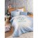 Постільна білизна BHPC 019 Blue євро 200х220 см