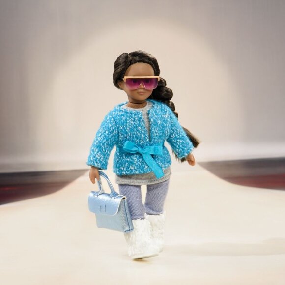 Набір одягу для ляльок блакитне пальто LO30005Z