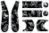 Стікери Stickers Liki B&W Cool Sketch SP555-99-022-000