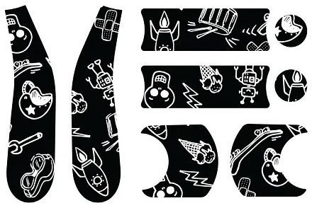 Стікери Stickers Liki B&W Cool Sketch SP555-99-022-000