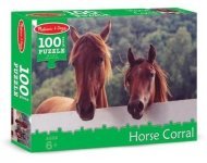 Картонний пазл Коні 100 елементів MD8944 Картонний пазл Коні 100 елементів MD8944