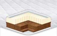 Матрац дитячий Kiddy Cocos-Latex 3+3 70х140х8 см