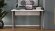 Письмовий стіл Ferrum-decor Курт 75x120x60 сірий ДСП Біле 16мм (FRD-101837)