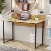 Комп'ютерний стіл Ferrum-decor Скай 75x100x60 чорний ДСП Дуб Сан-Марино 16мм (FRD-103614)