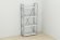 Етажерка 4/60 Ferrum-decor Серії Конект 120x60x28 сірий ДСП Біле 16мм (FRD-104248)