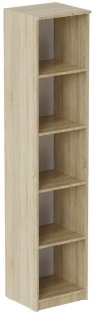 Пенал Анжело Ferrum-decor на 5 полиць 1900x400x380 ДСП Дуб Сонома 16 мм (FRD-104902) Пенал Анжело Ferrum-decor на 5 полиць 1900x400x380 ДСП Дуб Сонома 16 мм (FRD-104902)