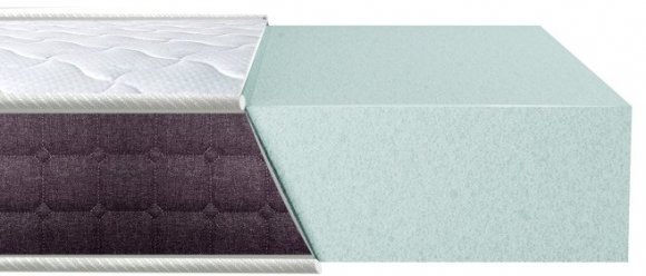 Матрац безпружинний Bionic Comfort 160х220х17 см