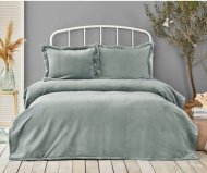 Покривало з наволочкою Gabriel mavi блакитний 160х230 см полуторне svt-2000022286091