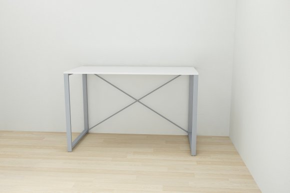 Письмовий стіл Ferrum-decor Серії Конект 75x120x600 сірий ДСП Біле 16мм (FRD-104213) Письмовий стіл Ferrum-decor Серії Конект 75x120x600 сірий ДСП Біле 16мм (FRD-104213)
