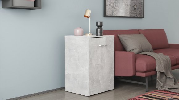 Стіл-тумба трансформер Смарт 1/1 Ferrum-decor 750x1450x500 ДСП Бетон 16 мм (FRD-105073) Стіл-тумба трансформер Смарт 1/1 Ferrum-decor 750x1450x500 ДСП Бетон 16 мм (FRD-105073)
