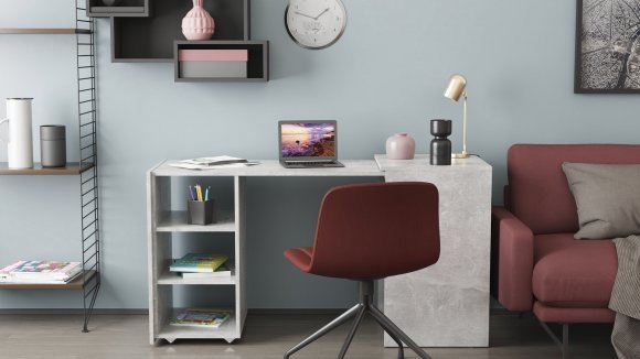 Стіл-тумба трансформер Смарт 1/1 Ferrum-decor 750x1450x500 ДСП Бетон 16 мм (FRD-105073) Стіл-тумба трансформер Смарт 1/1 Ferrum-decor 750x1450x500 ДСП Бетон 16 мм (FRD-105073)