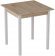 Стіл кухонний Ferrum-decor Дієго 75x70x70 Білий ДСП Сан-Марино 16мм (FRD-105650) Стіл кухонний Ferrum-decor Дієго 75x70x70 Білий ДСП Сан-Марино 16мм (FRD-105650)