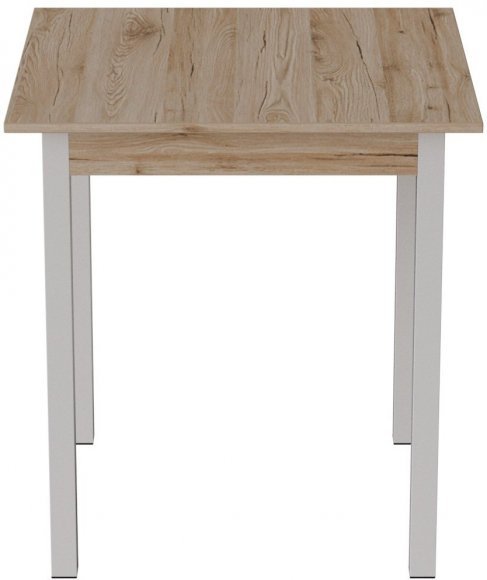 Стіл кухонний Ferrum-decor Дієго 75x70x70 Білий ДСП Сан-Марино 16мм (FRD-105650) Стіл кухонний Ferrum-decor Дієго 75x70x70 Білий ДСП Сан-Марино 16мм (FRD-105650)