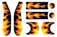 Стікери Stickers Liki Flames SP555-99-020-000