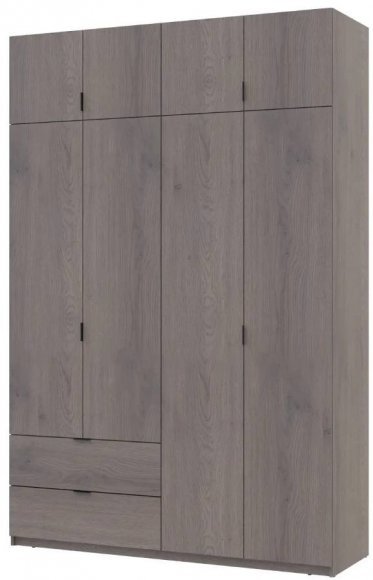 Шафа розпашна з антресоллю Doros Лукас 160х50х240 см Канноло (DRS-011881) Шафа розпашна з антресоллю Doros Лукас 160х50х240 см Канноло (DRS-011881)