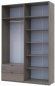 Шафа розпашна з антресоллю Doros Лукас 160х50х240 см Канноло (DRS-011881) Шафа розпашна з антресоллю Doros Лукас 160х50х240 см Канноло (DRS-011881)
