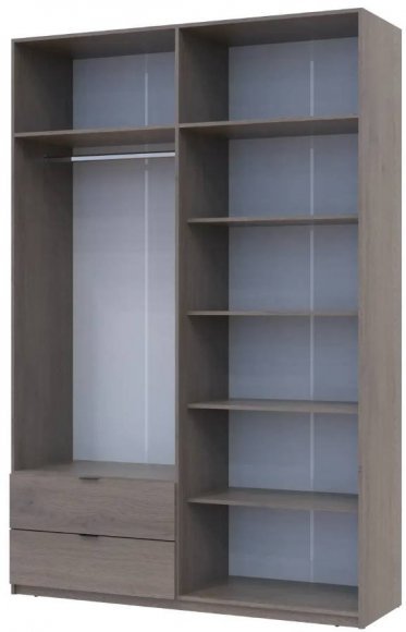 Шафа розпашна з антресоллю Doros Лукас 160х50х240 см Канноло (DRS-011881) Шафа розпашна з антресоллю Doros Лукас 160х50х240 см Канноло (DRS-011881)