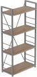 Етажерка 4/60 Ferrum-decor Серії Конект 120x60x28 сірий ДСП Дуб Сан-Марино 16мм (FRD-104249) Етажерка 4/60 Ferrum-decor Серії Конект 120x60x28 сірий ДСП Дуб Сан-Марино 16мм (FRD-104249)