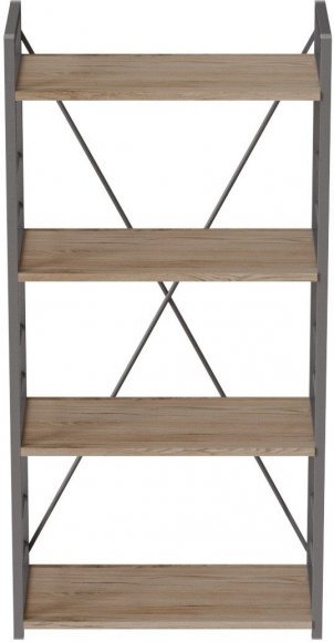Етажерка 4/60 Ferrum-decor Серії Конект 120x60x28 сірий ДСП Дуб Сан-Марино 16мм (FRD-104249) Етажерка 4/60 Ferrum-decor Серії Конект 120x60x28 сірий ДСП Дуб Сан-Марино 16мм (FRD-104249)