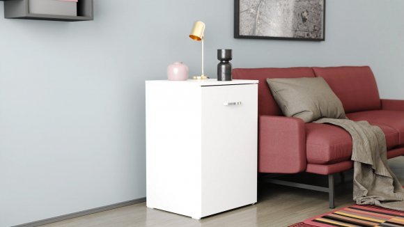 Стіл-тумба трансформер Смарт 1/2 Ferrum-decor 750x1450x600 ДСП Біле 16 мм (FRD-105074) Стіл-тумба трансформер Смарт 1/2 Ferrum-decor 750x1450x600 ДСП Біле 16 мм (FRD-105074)