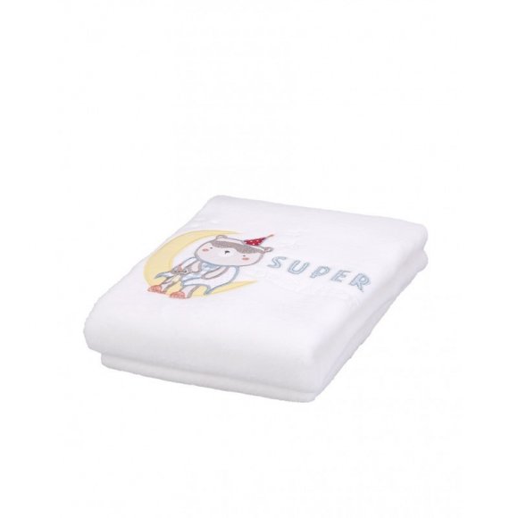 Дитячий плед в ліжечко Dreamer Beyaz 2018-2 100х120 см