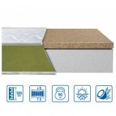 Матрас безпружинний Teen Cocos 70х160х12 см