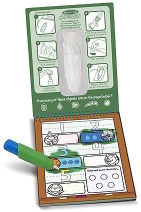 Волшебная водная раскраска Цифры Melissa & Doug MD5399