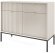 Комод Perfect Home Нова / Nova 2-дверний з 2 шухлядами і чорними ніжками KSZ104 Кашемір (PFH-091222) Комод Perfect Home Нова / Nova 2-дверний з 2 шухлядами і чорними ніжками KSZ104 Кашемір (PFH-091222)