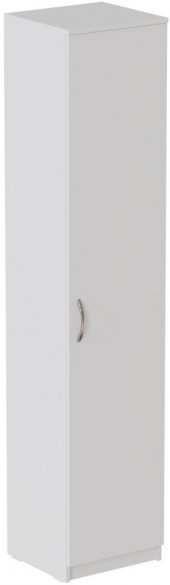 Пенал Анжело Ferrum-decor на 5 полиць із дверима 1900x400x380 ДСП Біле 16 мм (FRD-104905)