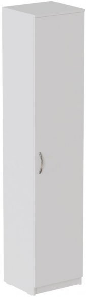 Пенал Анжело Ferrum-decor на 5 полиць із дверима 1900x400x380 ДСП Біле 16 мм (FRD-104905) Пенал Анжело Ferrum-decor на 5 полиць із дверима 1900x400x380 ДСП Біле 16 мм (FRD-104905)