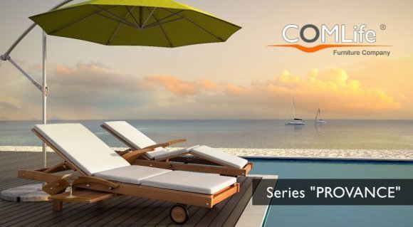 Шезлонг Прованс (дерево) LPP001