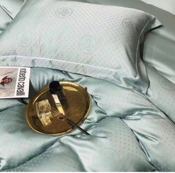 ​Комплект постільної білизни Ніжність зелений 200х230 см