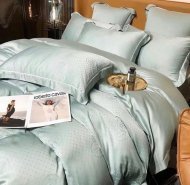 Комплект постільної білизни Ніжність зелений 200х230 см Комплект постільної білизни Ніжність зелений 200х230 см