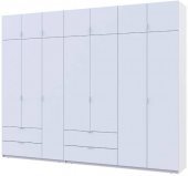 Шафа для одягу Doros Лукас Біла 3+4 ДСП 300х50х240 DRS-011688 (42005130)