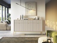 Комод Perfect Home Нова / Nova 3-дверний з 3 шухлядами і золотими ніжками KSZ154 Кашемір (PFH-091245) Комод Perfect Home Нова / Nova 3-дверний з 3 шухлядами і золотими ніжками KSZ154 Кашемір (PFH-091245)
