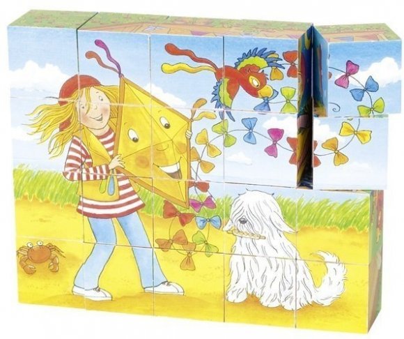 Кубики дерев'яні Peggy Diggledey 57738G Кубики дерев'яні Peggy Diggledey 57738G