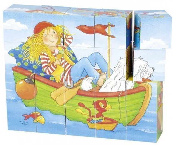 Кубики дерев'яні Peggy Diggledey 57738G Кубики дерев'яні Peggy Diggledey 57738G