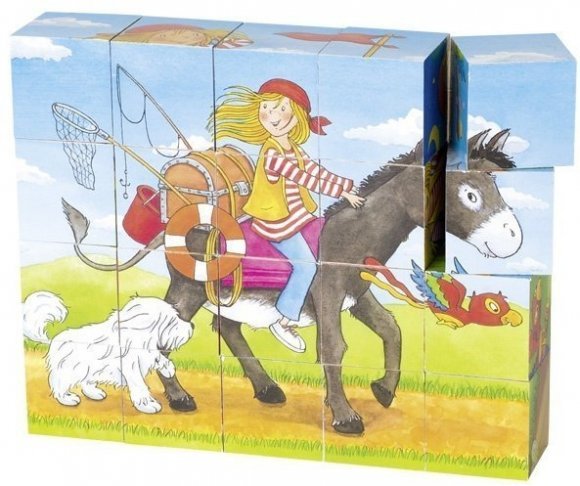 Кубики дерев'яні Peggy Diggledey 57738G Кубики дерев'яні Peggy Diggledey 57738G